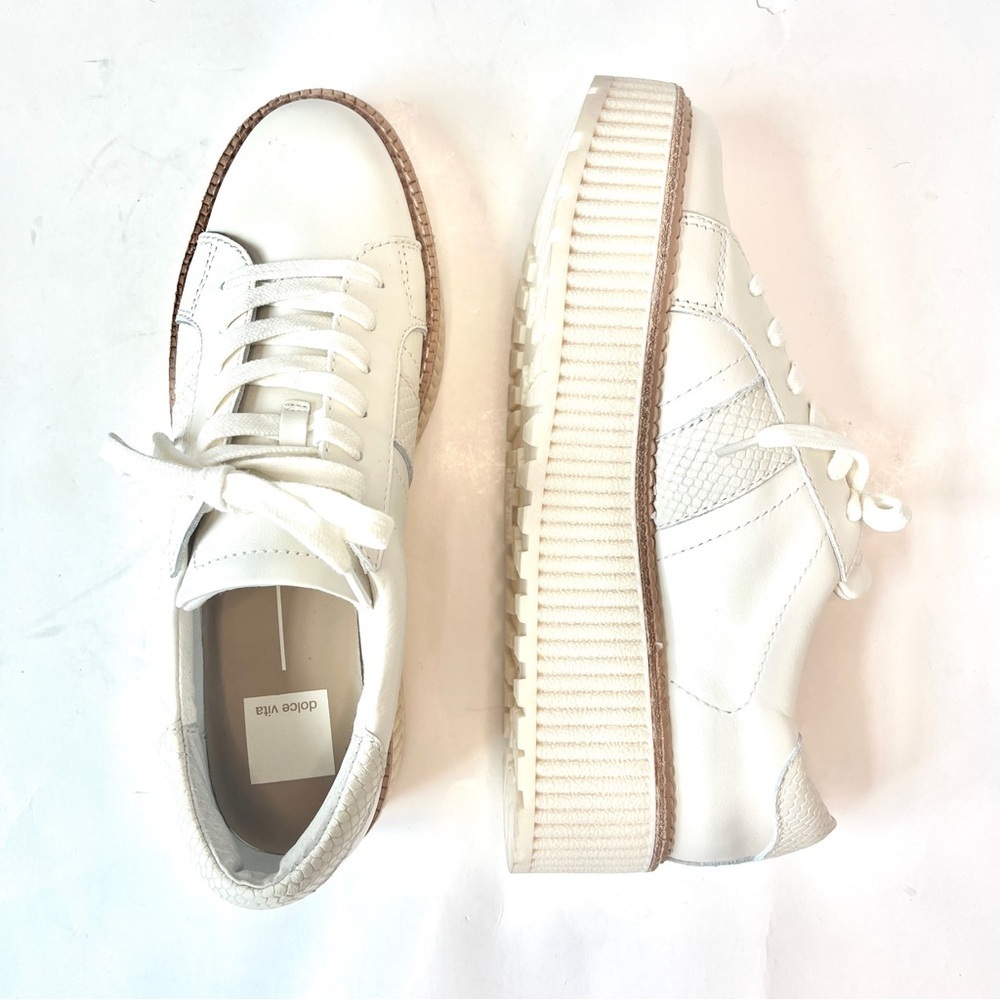 Dolce Vita Women's Tiger Lace Up Platform Sneakers - Picture 2 of 9